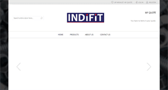 Desktop Screenshot of indifit.co.uk