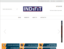 Tablet Screenshot of indifit.co.uk